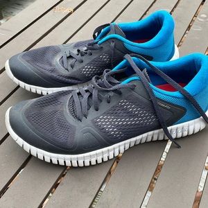 New Balance men’s shoes. Only worn a handful of times.